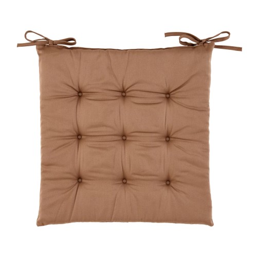 Coussin de chaise 40x 40cm, brun